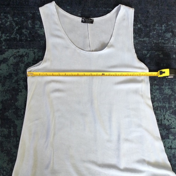 Bella Amore Tunic Top Blue Med Made In Italy Light Viscose Lagen look - Picture 6 of 12